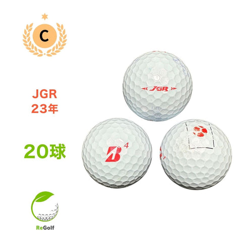【中古】 ロストボール ブリヂストン ツアーB TOUR B JGR パールピンク 2023年モデル 20球 Cランク ゴルフボール リゴルフ